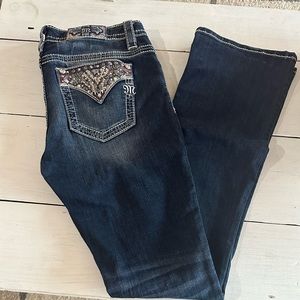 MISS ME Jeans dark denim BOOT 30